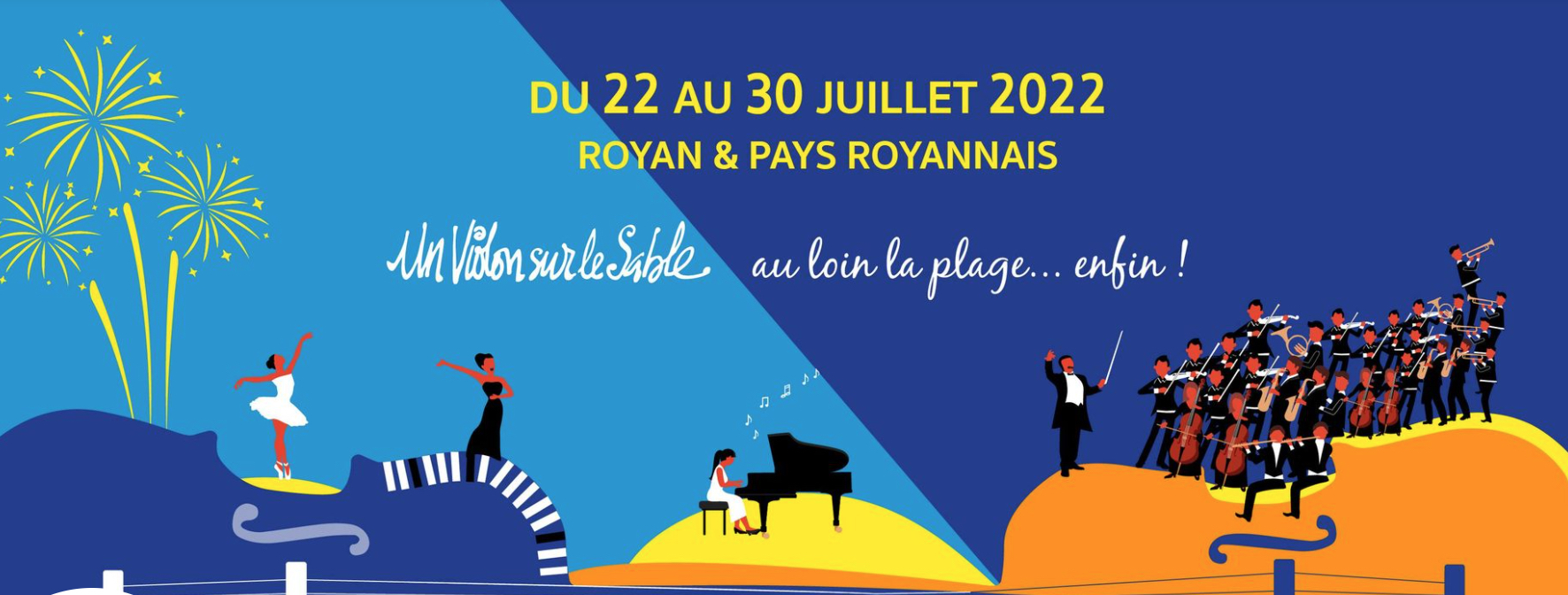 Un violon sur le sable - Royan 25, 28 & 31 July 2020 